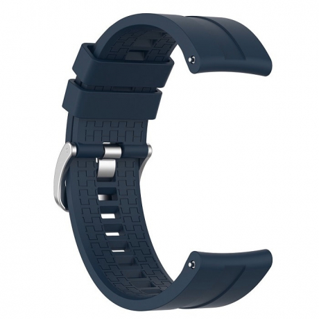 BStrap Silicone Cube remienok na Huawei Watch GT3 46mm, navy blue (SHU004C1010)