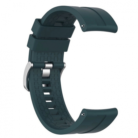 BStrap Silicone Cube remienok na Samsung Galaxy Watch 3 45mm, dark Green (SHU004C1101)