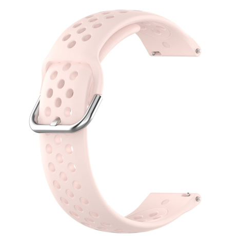 BStrap Silicone Dots řemínek na Huawei Watch GT3 42mm, pink (SSG013C0308)
