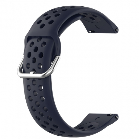 BStrap Silicone Dots řemínek na Samsung Galaxy Watch 3 41mm, navy blue (SSG013C07)