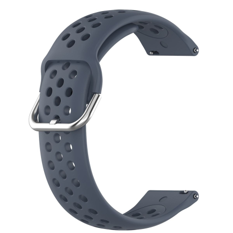 BStrap Silicone Dots řemínek na Xiaomi Watch S1 Active, dark gray (SSG013C1313)
