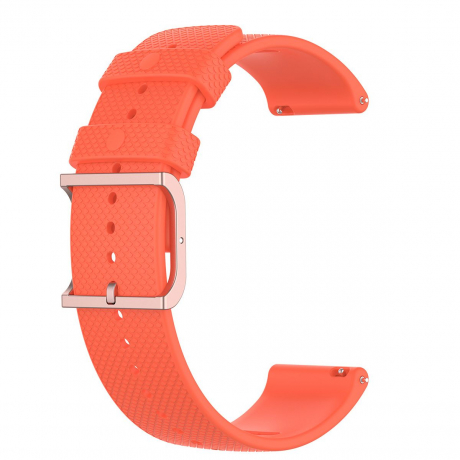 BStrap Silicone Rain remienok na Huawei Watch GT2 42mm, orange (SSG014C0407)