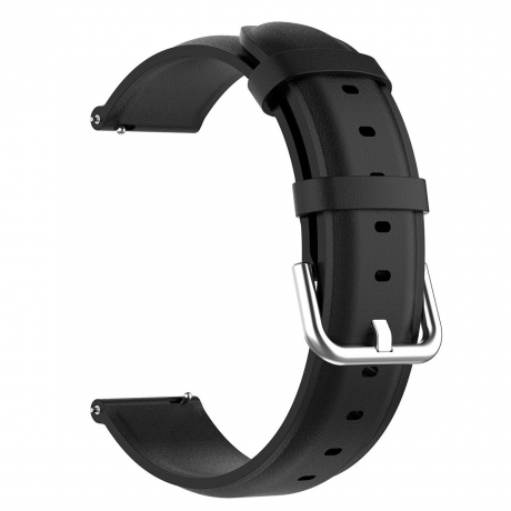 BStrap Leather Lux řemínek na Samsung Galaxy Watch 3 41mm, black (SSG015C01)