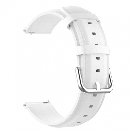 Bstrap Leather Lux řemínek na Samsung Galaxy Watch Active 2 40/44mm, white (SSG015C0201)