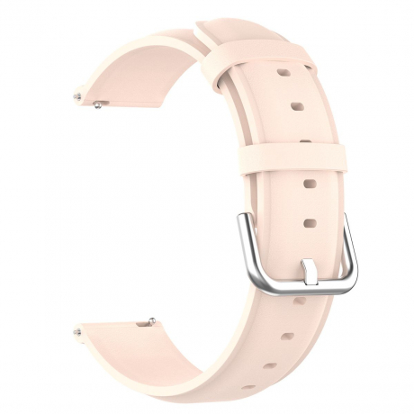 BStrap Leather Lux řemínek na Huawei Watch GT/GT2 46mm, pink (SSG015C1103)
