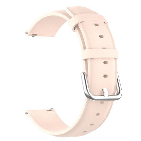 BStrap Leather Lux remienok na Xiaomi Watch S1 Active, pink (SSG015C1113)