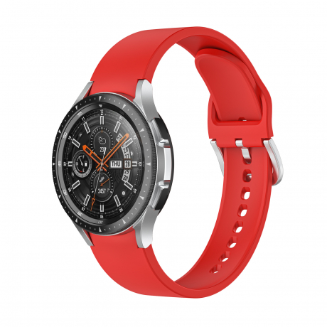 Bstrap Silicone řemínek na Samsung Galaxy Watch 4 / 5 / 5 Pro / 6, red (SSG017C03)