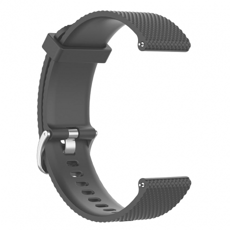 BStrap Silicone Land remienok na Samsung Galaxy Watch 3 41mm, dark gray (SGA005C1001)