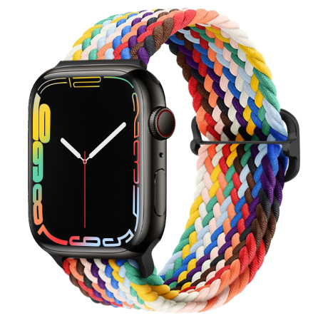 BStrap Elastic Nylon remienok na Apple Watch 38/40/41mm, seven colors (SAP013C06)