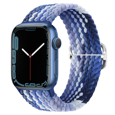 BStrap Elastic Nylon remienok na Apple Watch 42/44/45mm, blueberry (SAP013C43)