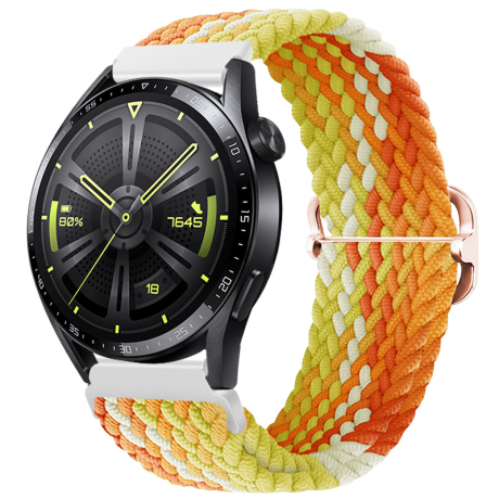 BStrap Elastic Nylon remienok na Samsung Galaxy Watch 42mm, fragrant orange (SSG024C1302)