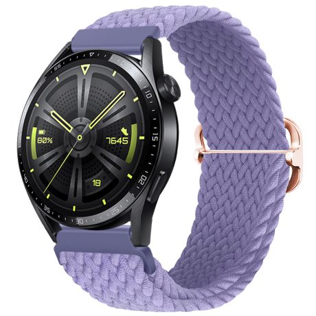 BStrap Elastic Nylon řemínek na Huawei Watch GT 42mm, lavender (SSG025C0602)