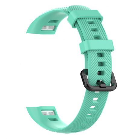 BStrap Silicone Line remienok na Honor Band 4, teal (SHO001C09)