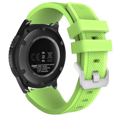 Samsung Galaxy Watch 3 45mm Silicone Sport remienok, Green