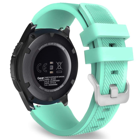BStrap Silicone Sport szíj Xiaomi Watch S1 Active, teal (SSG006C2012)