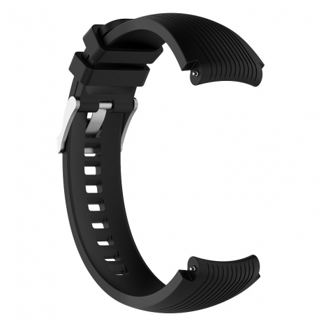 BStrap Silicone Davis řemínek na Huawei Watch 3 / 3 Pro, black (SSG008C0112)