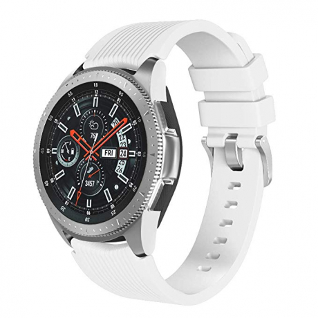BStrap Silicone Davis remienok na Huawei Watch 3 / 3 Pro, white (SSG008C0812)
