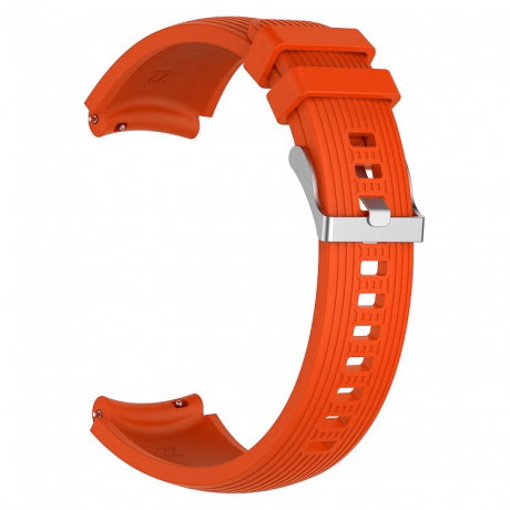 BStrap Silicone Davis řemínek na Samsung Galaxy Watch 3 45mm, orange (SSG008C0401)