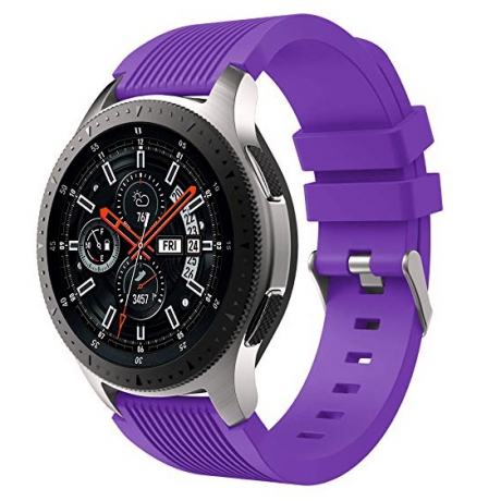 BStrap Silicone Davis řemínek na Huawei Watch 3 / 3 Pro, purple (SSG008C0512)