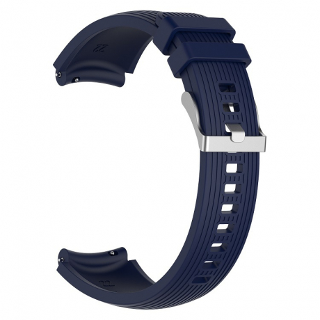 BStrap Silicone Davis remienok na Samsung Galaxy Watch 3 45mm, dark blue (SSG008C0201)
