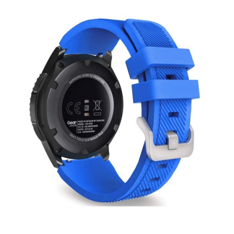 BStrap Silicone Sport remienok na Xiaomi Watch S1 Active, coral blue (SSG006C0512)