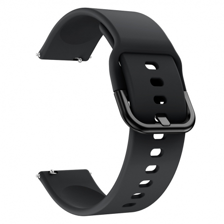 BStrap Silicone V2 remienok na Samsung Galaxy Watch 3 41mm, black (SSG002C0101)