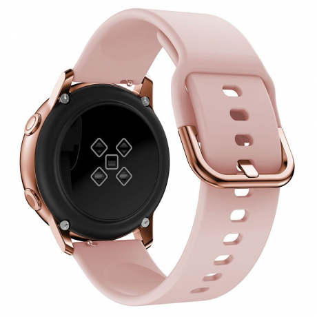 BStrap Silicone v2 řemínek na Samsung Galaxy Watch 42mm, sand pink (SSG002C0602)