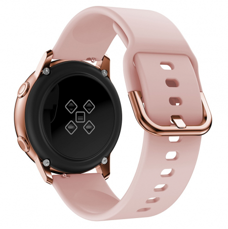 Bstrap Silicone řemínek na Samsung Galaxy Watch Active 2 40/44mm, sand pink (SSG002C06)
