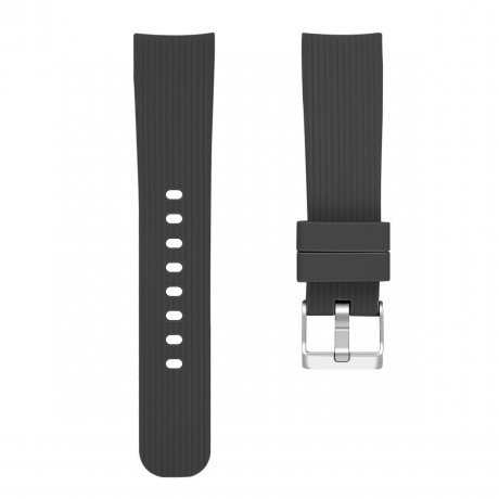 Bstrap Silicone Line (Small) remienok na Samsung Galaxy Watch Active 2 40/44mm, black (SSG003C07)