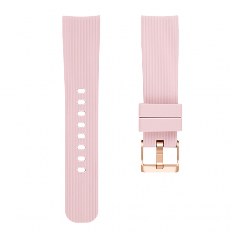 BStrap Silicone Line (Small) řemínek na Huawei Watch GT3 42mm, pink (SSG003C0908)
