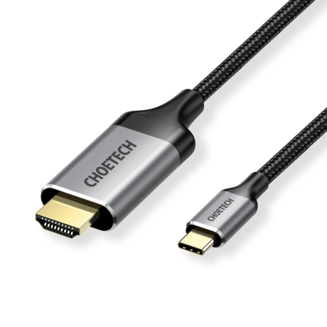 Choetech CH0021 kábel USB-C / HDMI M/M 4K 2m, čierny (CH0021-BK)