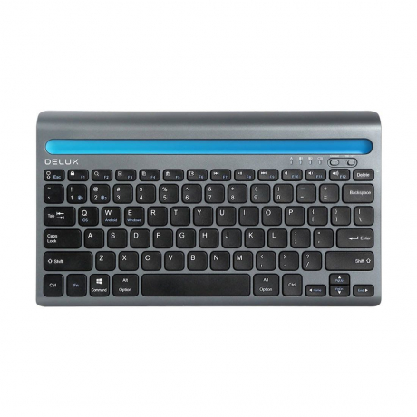 DELUX K2201V bluetooth klávesnice, černá (K2201V)
