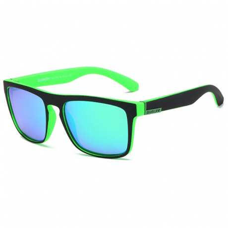 DUBERY Springfield 2 slnečné okuliare, Black & Green / Green (GDB007C02)