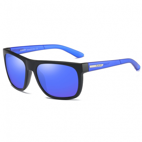 DUBERY Newton 8 sluneční brýle, Black & Blue / Blue (GDB010C08)
