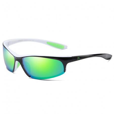 DUBERY Redhill 8 sluneční brýle, Black & White / Green (GDB012C08)
