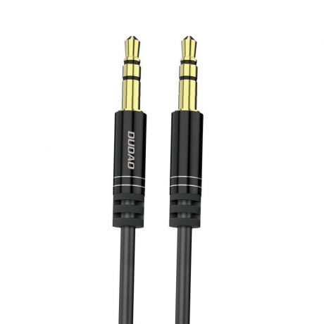 Dudao L12 AUX kabel 3.5mm mini jack 1.7m, černý (L12 black)