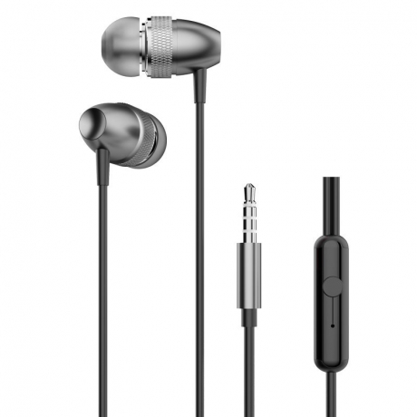 Dudao X2Pro sluchátka do uší 3,5mm mini jack, šedé (X2Pro gray)