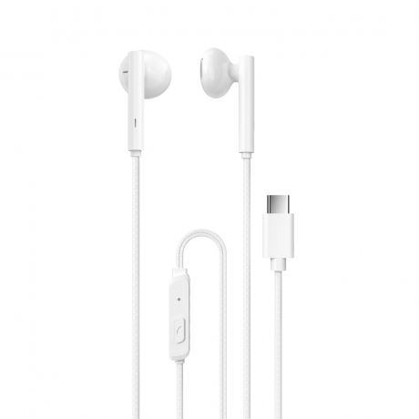 Dudao X3B sluchátka USB-C, bílé (X3B-W)