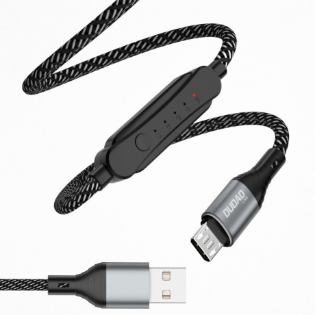 Dudao L7 kábel USB / Micro USB 5A 1m, čierny (L7xsM)