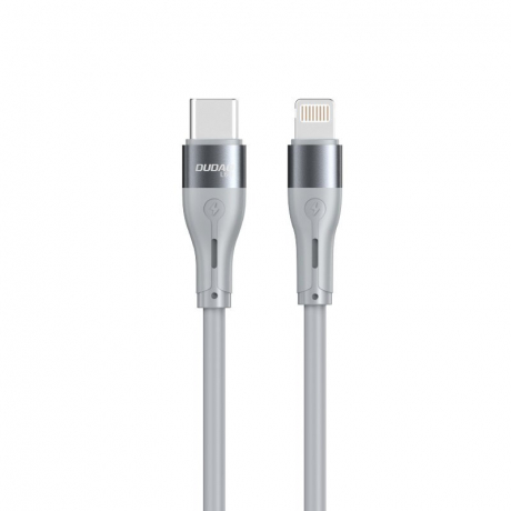 Dudao L6H kábel USB-C / Lightning PD 65W 1m, sivý (L6H gray)