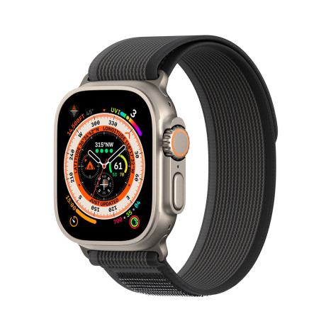 Dux Ducis Sport Velcro řemínek na Apple Watch 42/44/45/49mm, gray