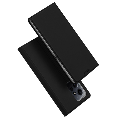 Dux Ducis Skin Pro knižkové puzdro na Xiaomi Redmi Note 12, čierne