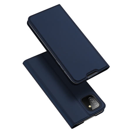 Dux Ducis Skin Pro knížkové kožené pouzdro na Samsung Galaxy A03, modré