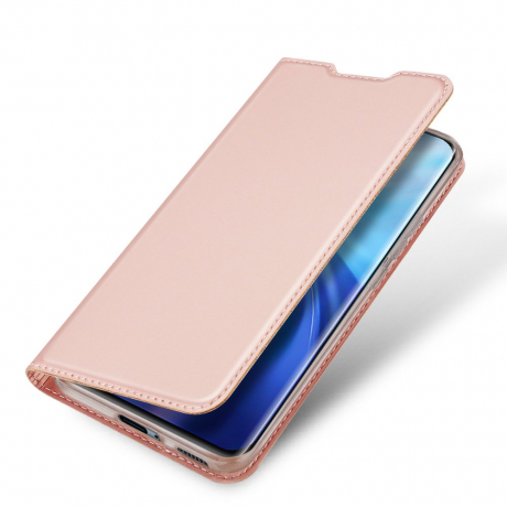 DUX DUCIS Skin Pro knižkové kožené puzdro na Xiaomi Mi 11, ružové