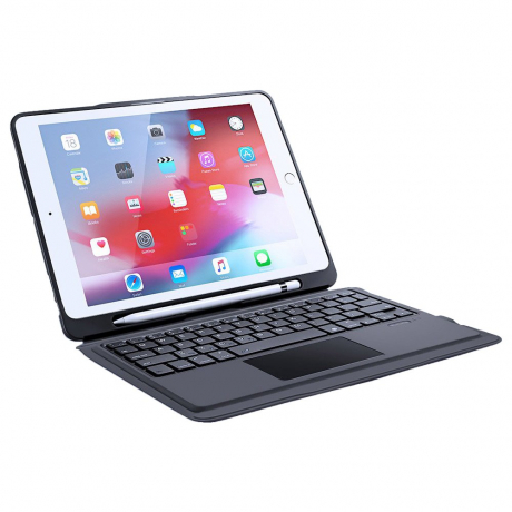 DUX DUCIS Wireless Keyboard puzdro s klávesnicou na iPad Pro 10.5'' 2017 / iPad Air 2019, čierne (6934913061176)