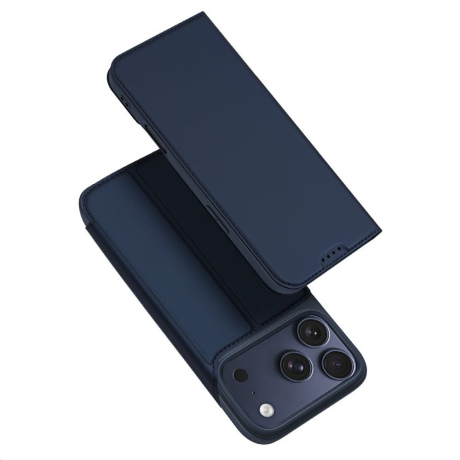 Dux Ducis Skin Pro preklopna maska za iPhone 18 Pro / 17 Pro, plava