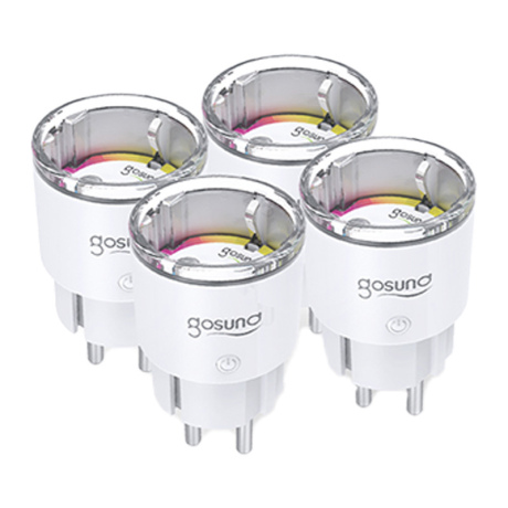 Gosund EP2-Z Smart pametna utičnica ZigBee 10A 4kom, bijela
