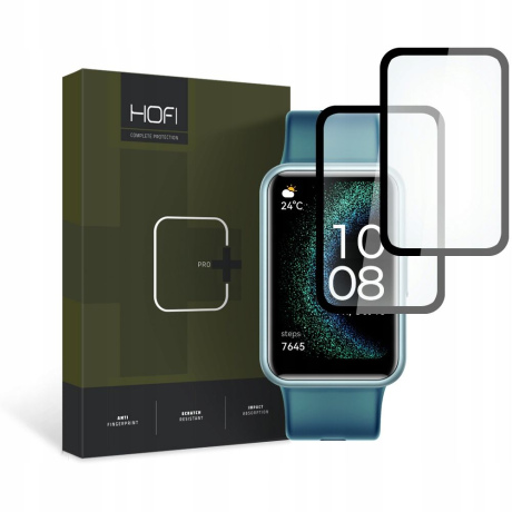 HOFI Hybrid 2x ochranné sklo na Huawei Watch Fit SE, černé