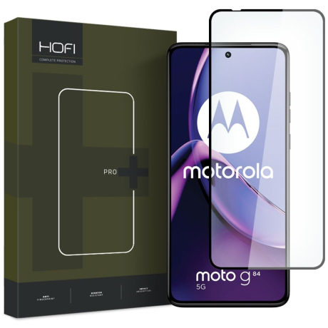 HOFI Glass Pro Full Screen ochranné sklo na Motorola Moto G84 5G, čierne