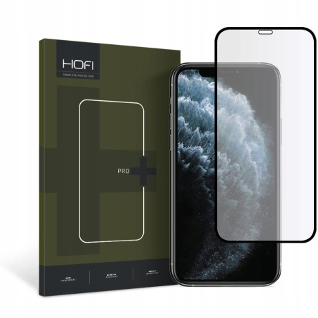 HOFI Glass Pro Full Screen ochranné sklo na iPhone X / XS / 11 Pro, černé